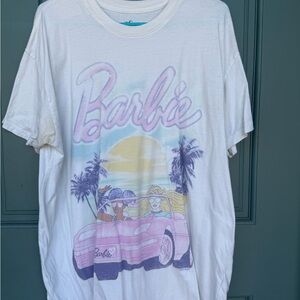 Hollister Barbie Dream Car Graphic Tee Shirt L Large Vintage Y2K